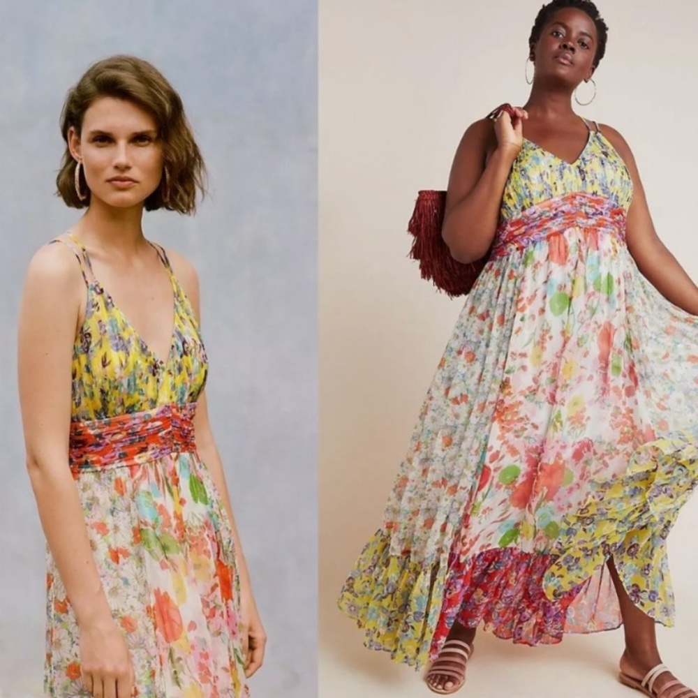 Anthropologie Malibu floral